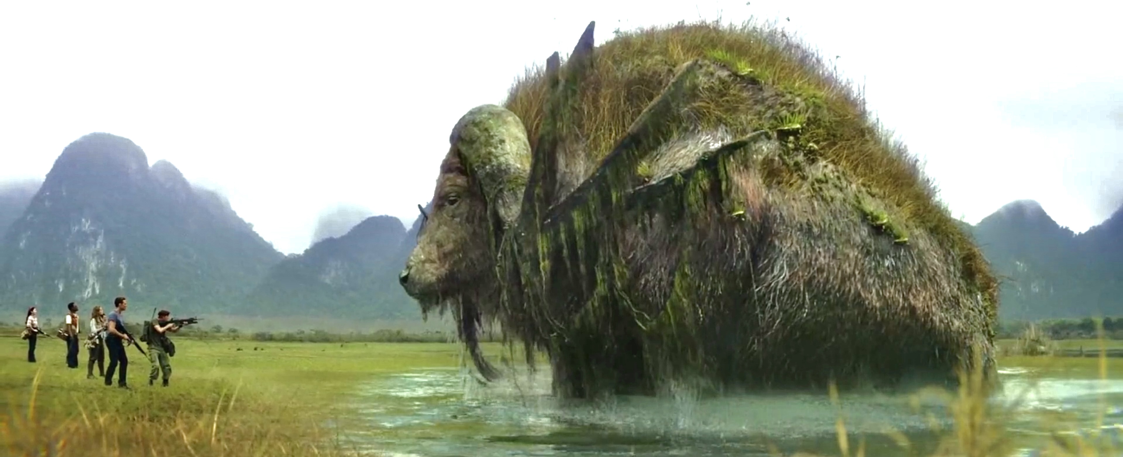 揭秘哥斯拉怪兽宇宙骷髅岛10种最可怕的远古生物