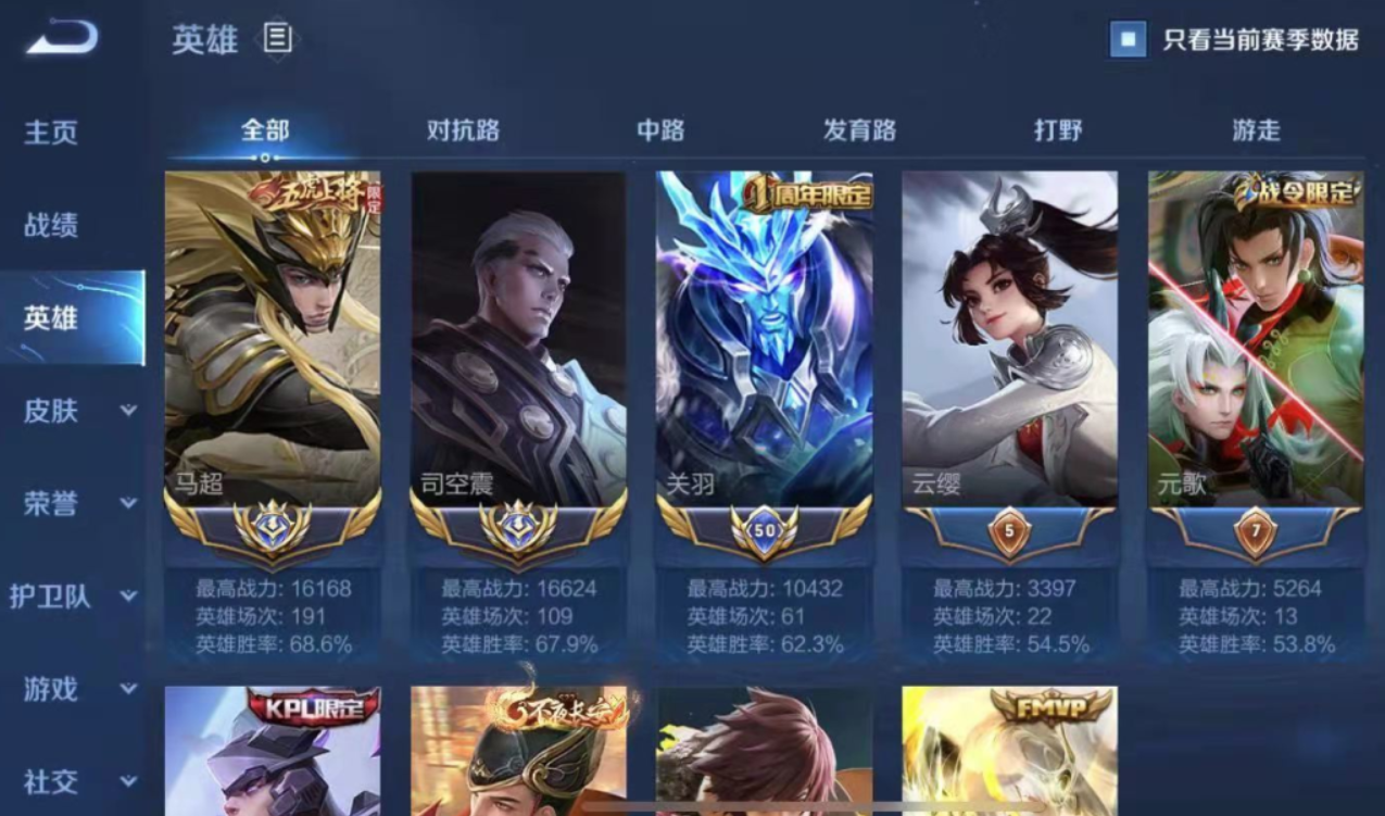 王者荣耀:国服最强马超,长期霸占榜首,打法很犀利