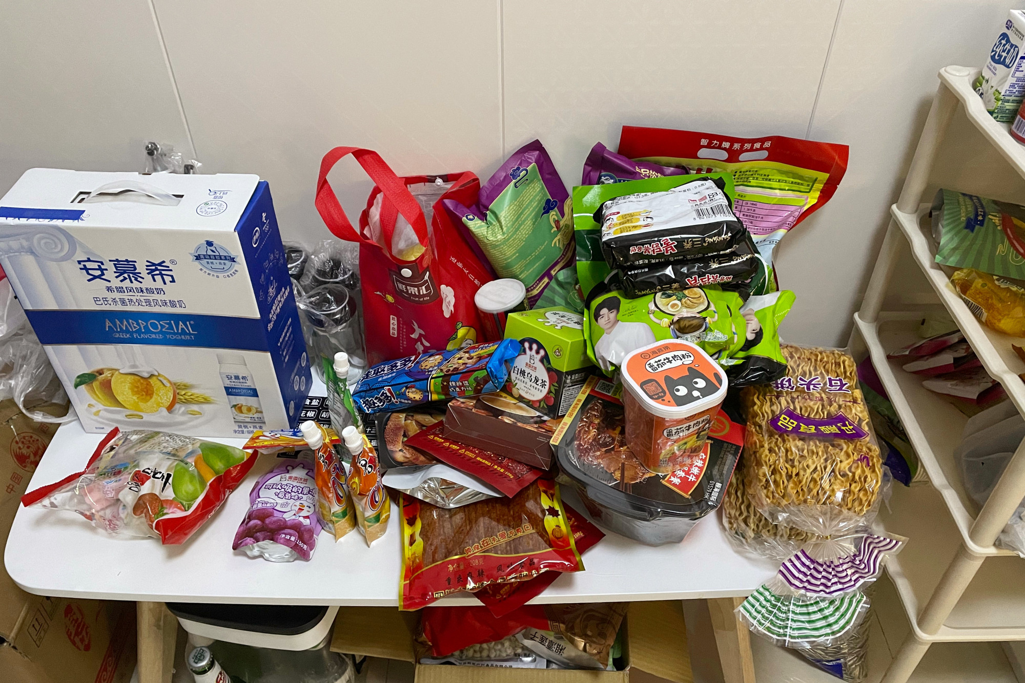 西安朋友圈里晒的"囤货",堪比年货采购,物质充沛,不担心了