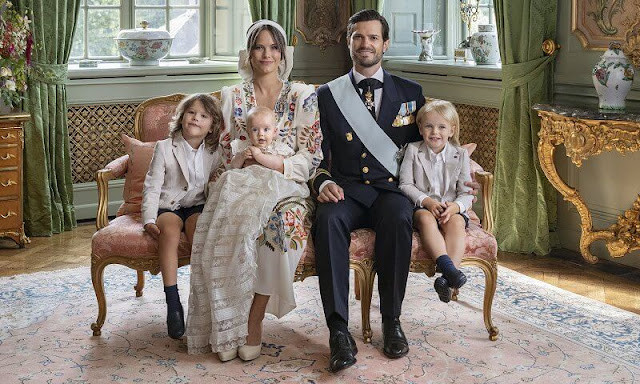 37岁瑞典王妃久违现身遮眼刘海毁形象王子头发浓密帅气依旧