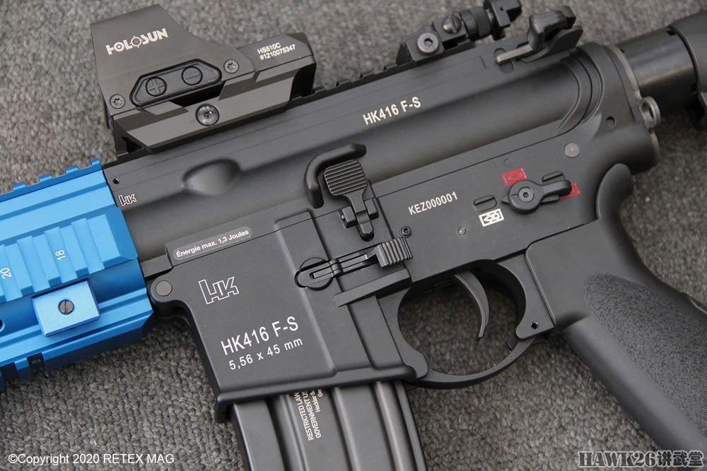 法国陆军采购hk416f-s训练枪 中国品牌红点瞄准镜成为标准装备
