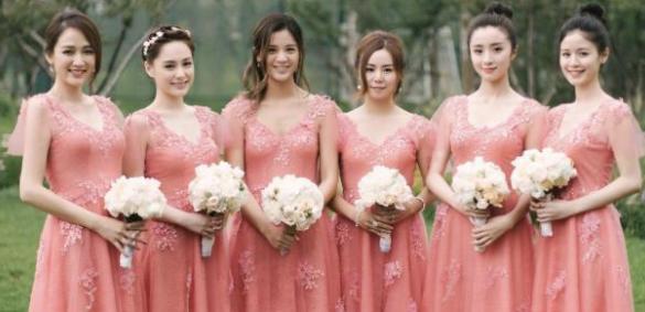 有种"伴娘团"叫佟丽娅的伴娘们,曾被嘲档次低,如今红出新高度