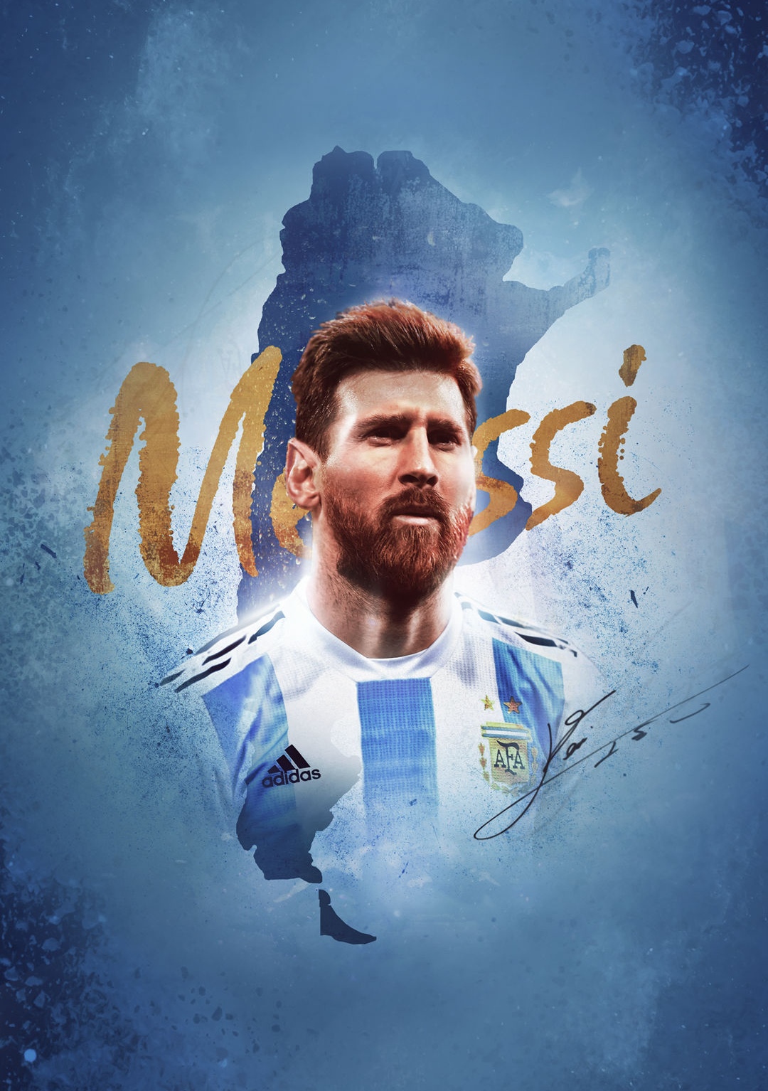 一个关于英雄的故事:蓝白英雄 蓝白生涯 致敬祝福梅西和阿根廷队