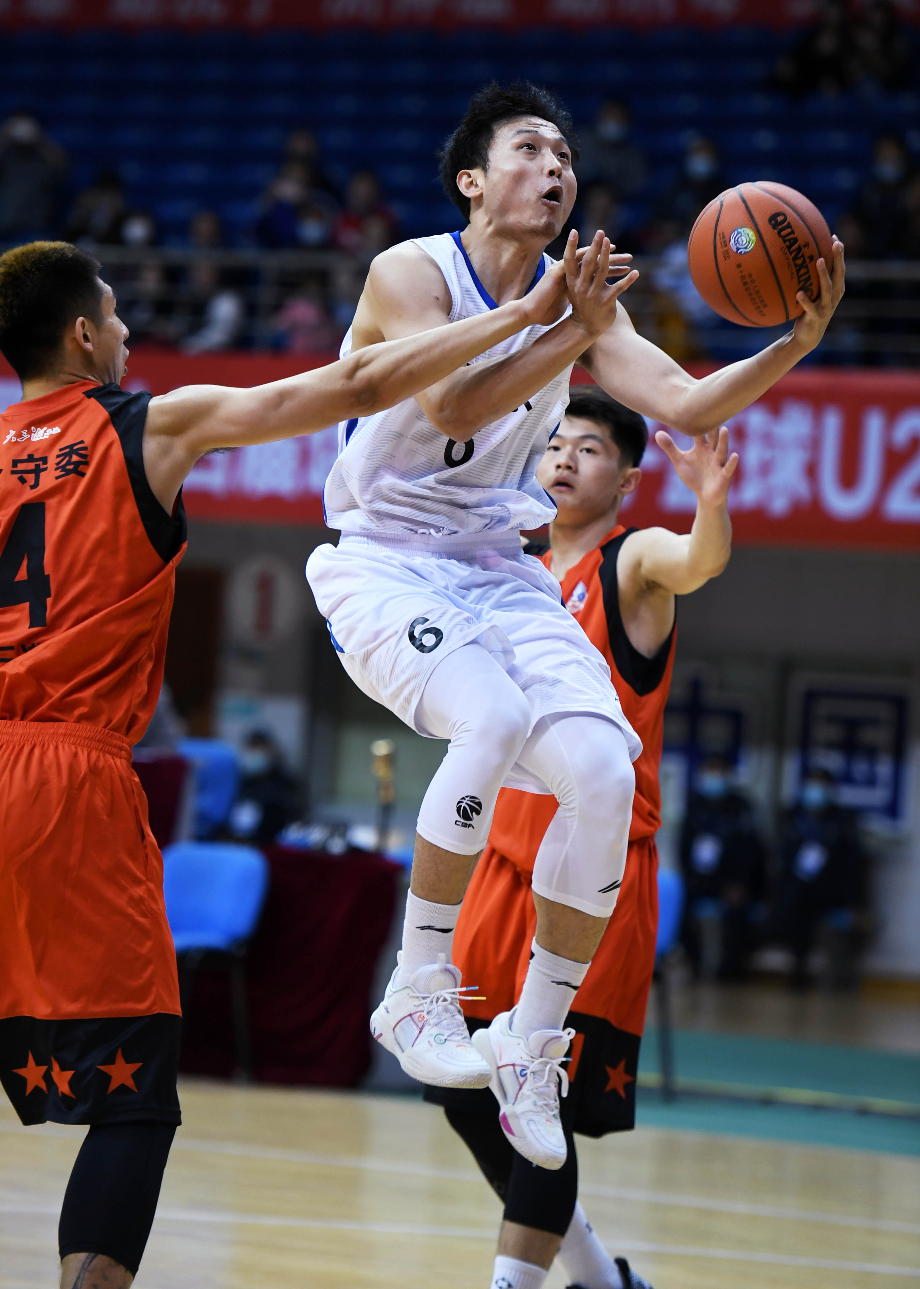 全运会——男子u22篮球资格赛:山东胜湖南