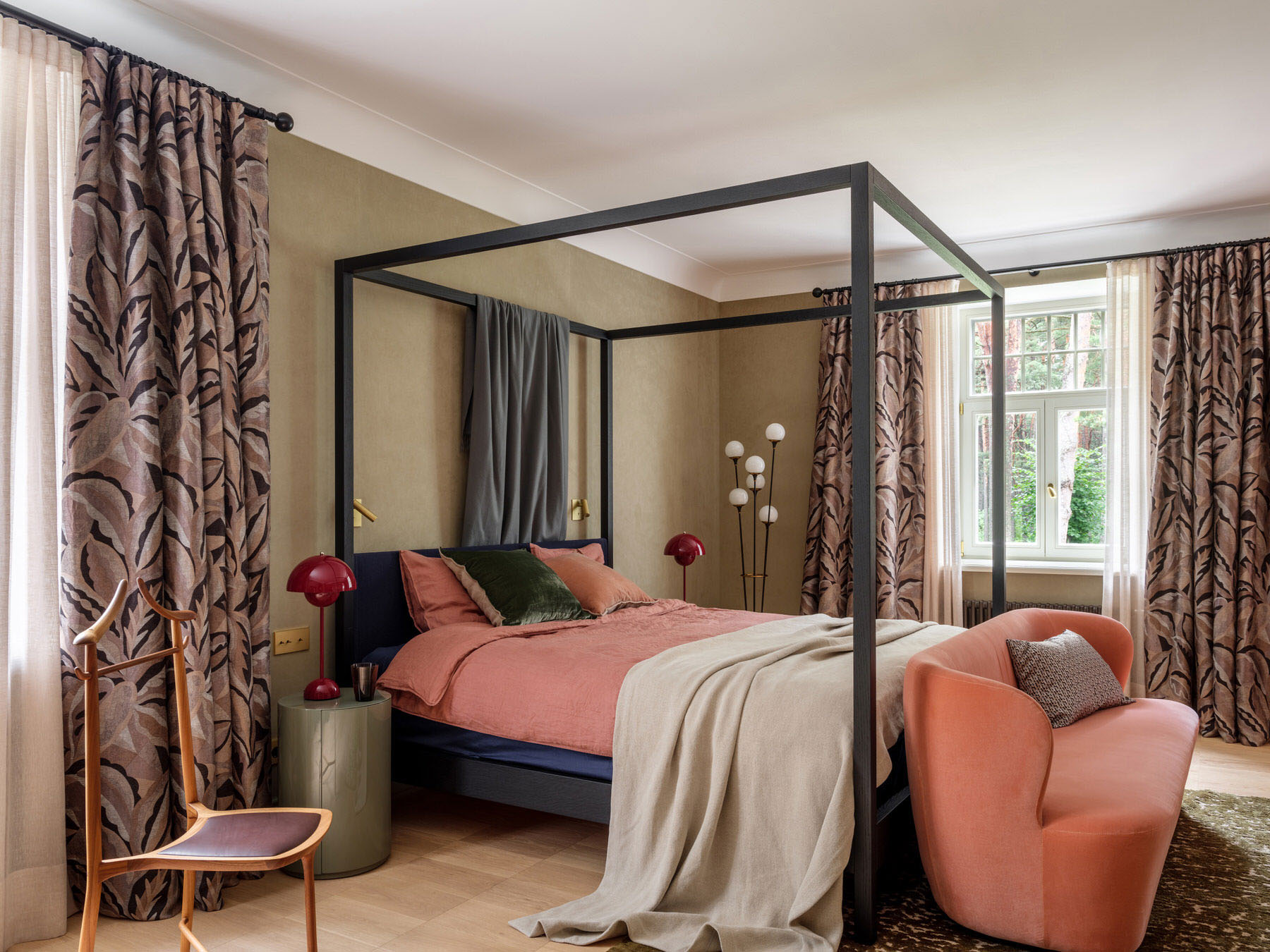 复古轻奢小别墅装修图,不一样的设计,不一样的居家氛围!