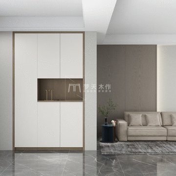 梦天木作丨入户玄关，只有合适的，才是最好的