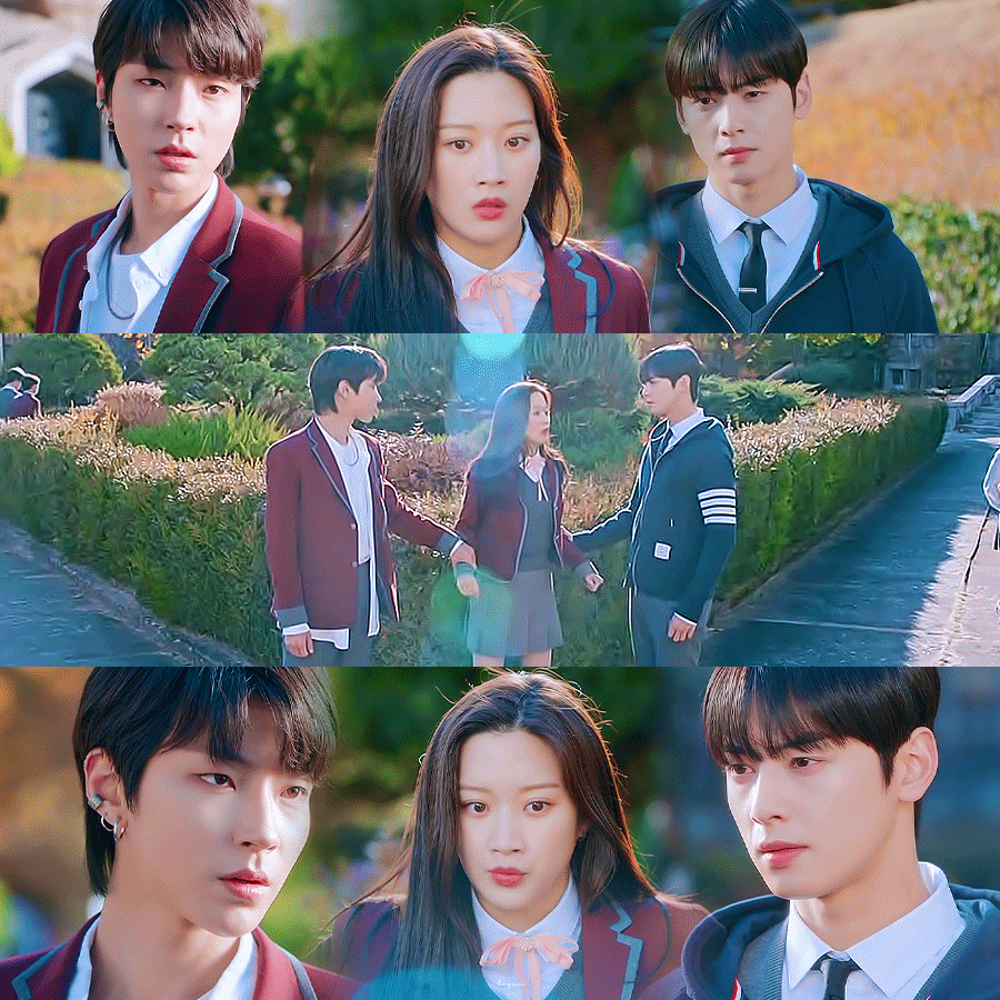 剧情也是比较常见的韩剧剧情,两男追一女,网上不少声音说这种剧情没