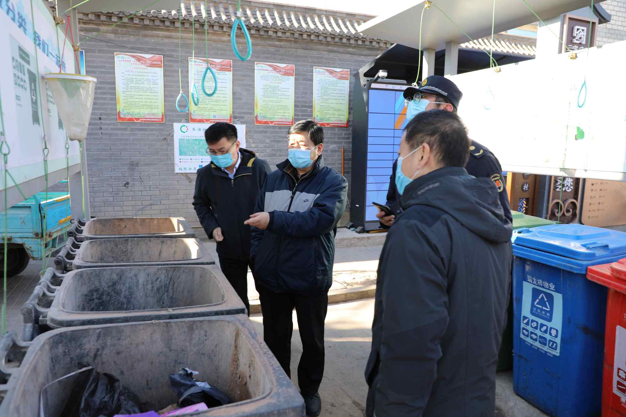 门头沟区长付兆庚"四不两直"检查疫情防控等相关工作