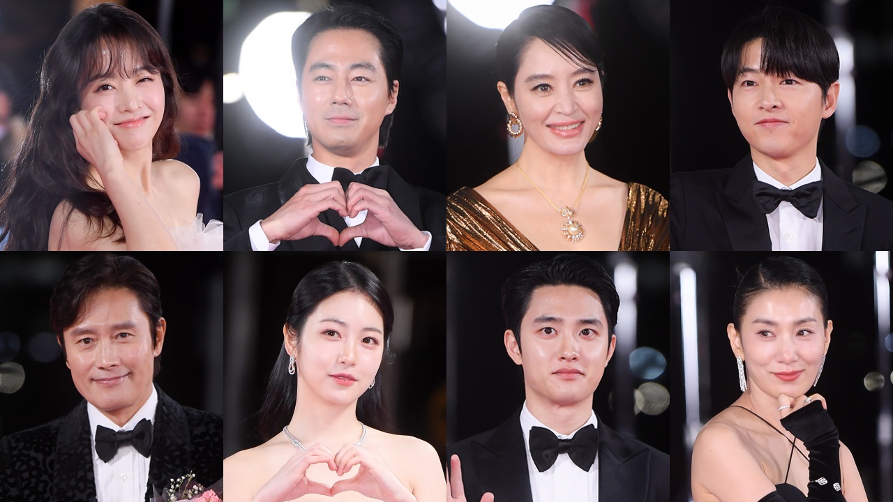 第44届青龙电影奖红毯照宋仲基风采依旧朴宝英拍到人生美照