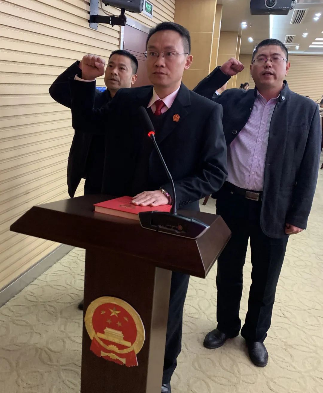 许志军同志任广德市人民法院代院长