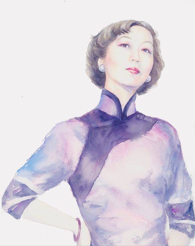 看了"民国才女"张爱玲的旗袍,才明白,外在贵从容,内在需心美