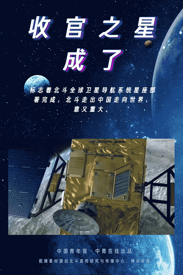 收官!中国北斗全球星座部署提前半年完成!