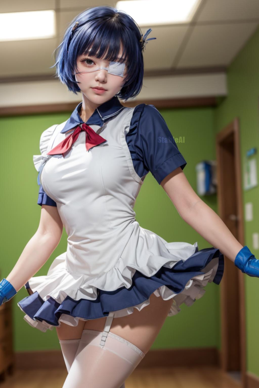 赛博coser《一骑当千》吕蒙子明,原来是个傲娇女