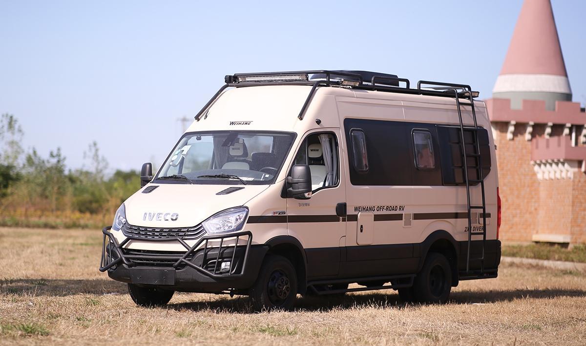 外觀硬派越野,vanlife特點,適合2人精緻旅居!衛航美洲豹房車