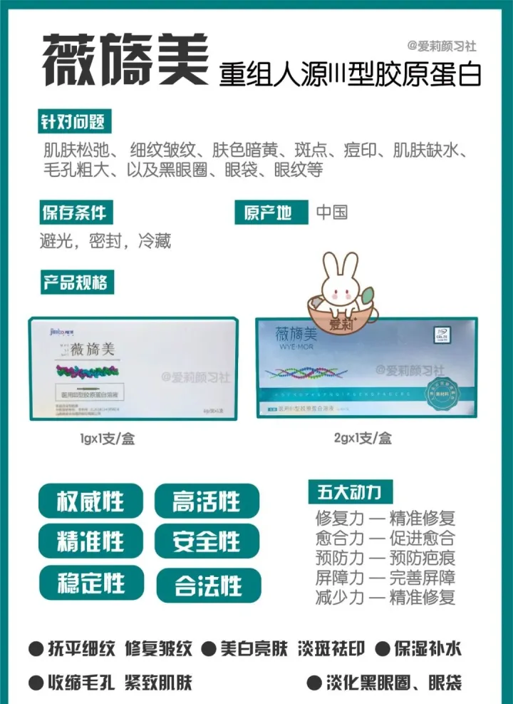 科普:薇旖美三型胶原蛋白