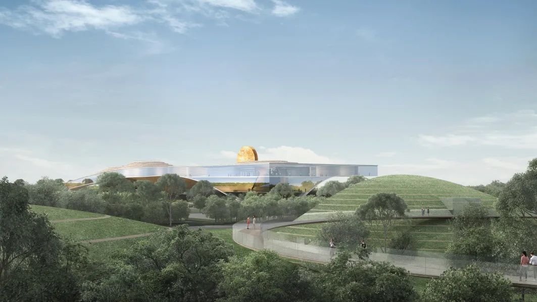 马岩松公布三星堆新馆设计方案好大的眼睛