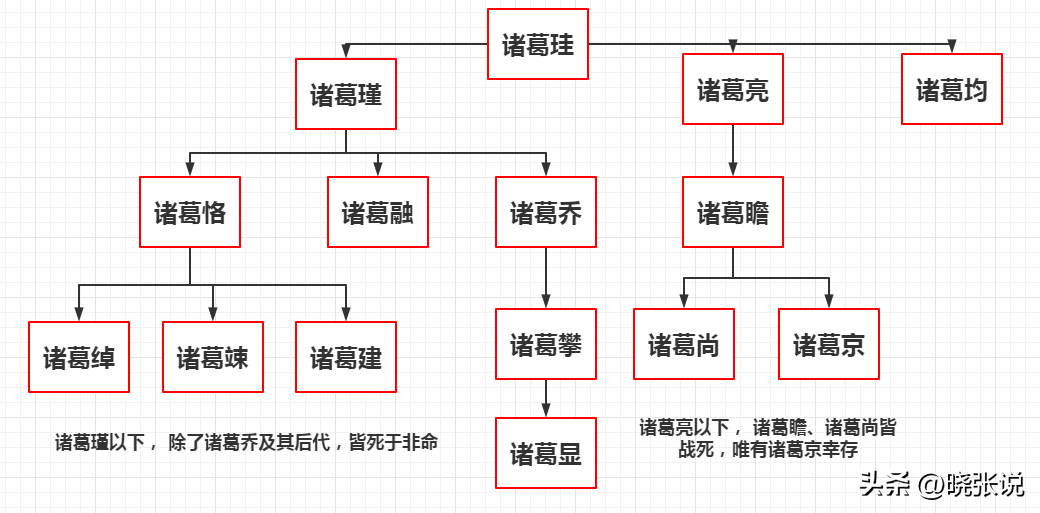 诸葛亮家族关系表图片