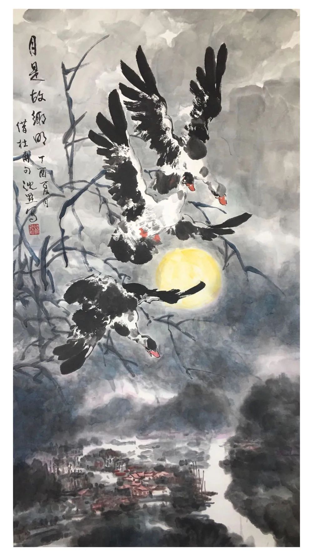 国画家沈默佳作欣赏