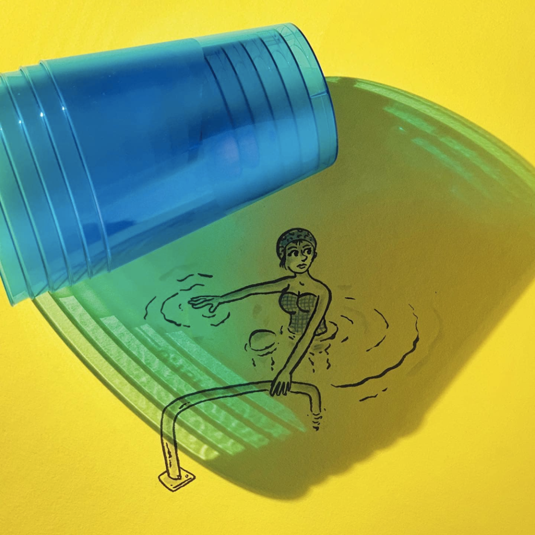 他是"影子画家",用光影组成的涂鸦,让人拍手叫绝