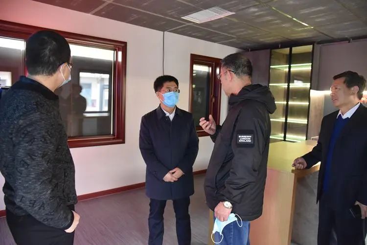 栾城区委书记张小勇调研装备制造产业园企业运行发展情况