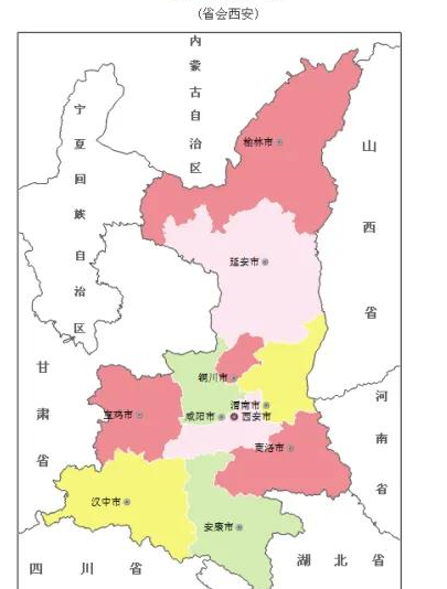 陕西宝鸡地理位置图片