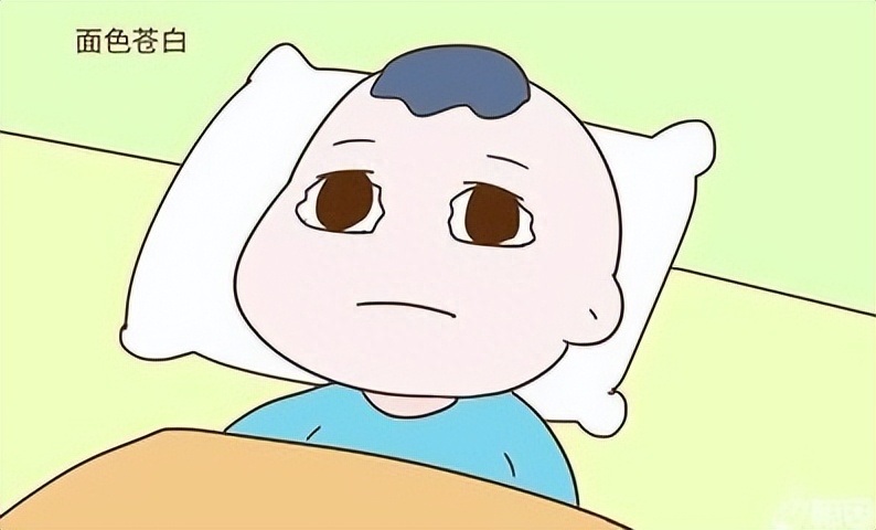 脸色苍白,血压升高的第四天