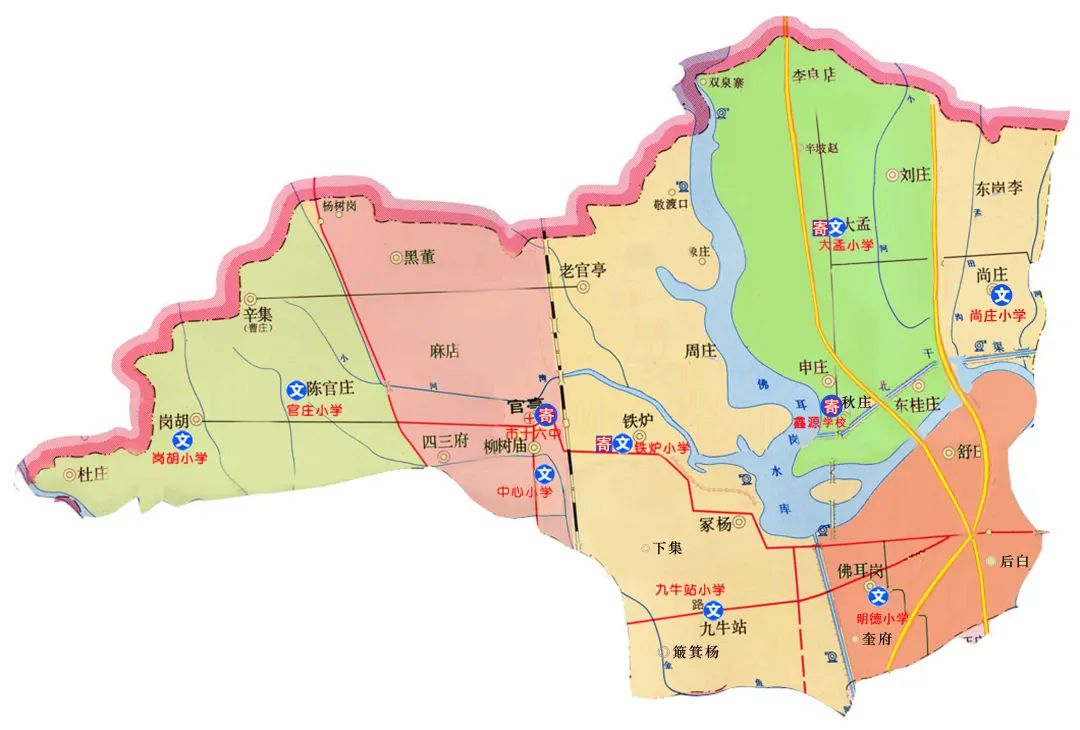 长葛行政区划图图片