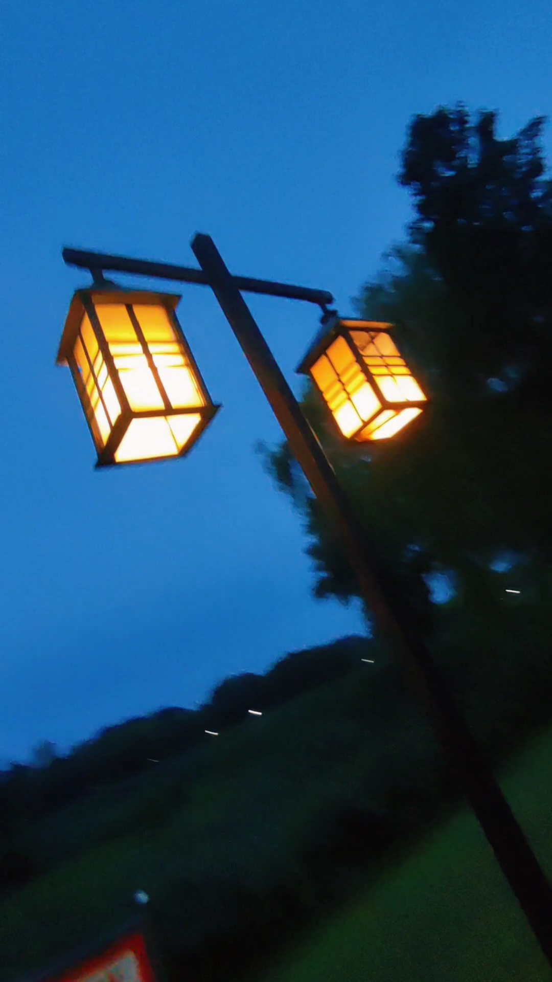 夜晚的灯火