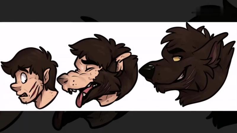 Furry兽化~狼P1,动漫,日本动漫,好看视频