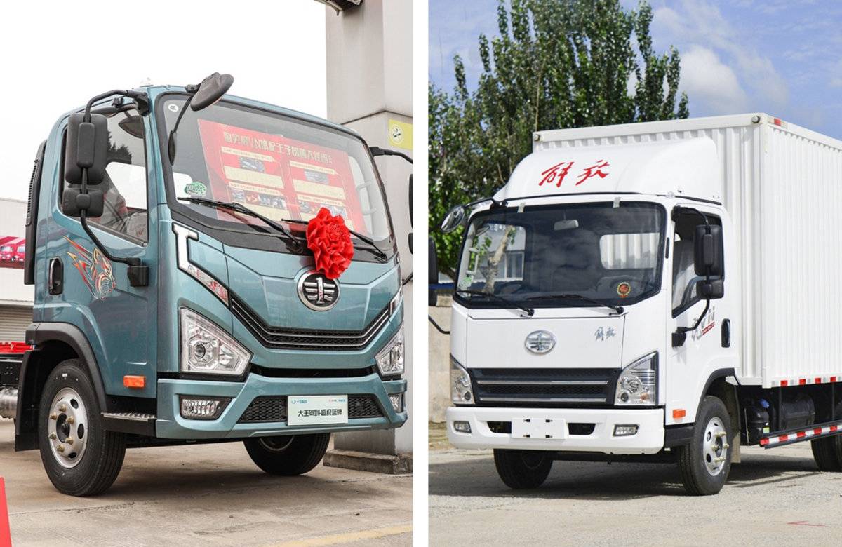 解放虎v轻卡全新上线,新车更潮配置更高,可选amt变速箱