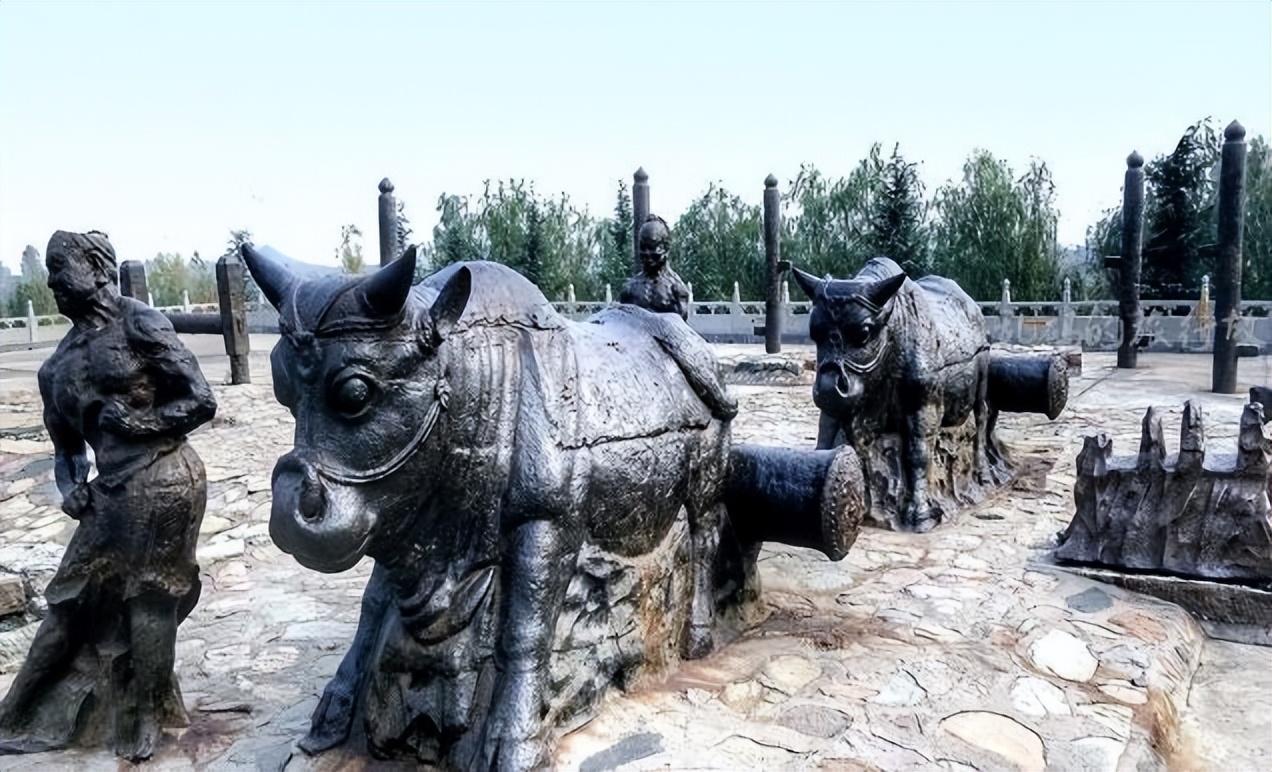 黄河大铁牛的传说图片