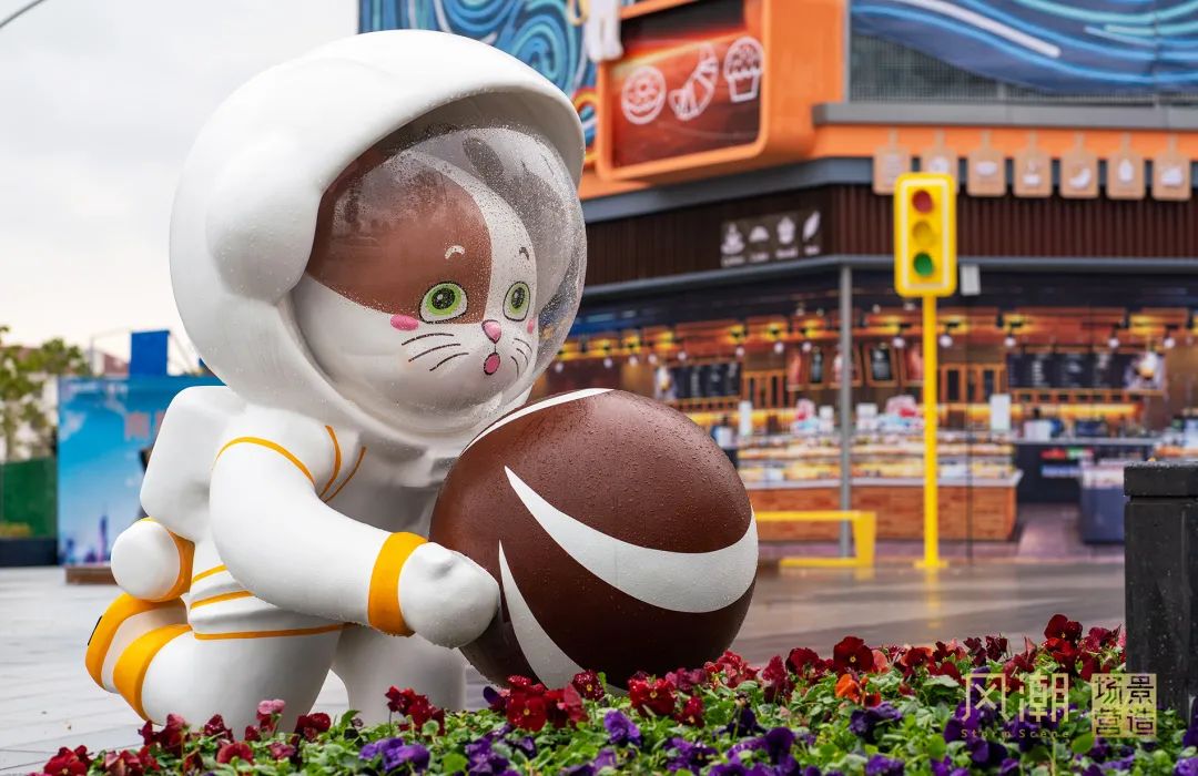 【风潮场景营造】原创ip喵星人的超级食货星球之旅