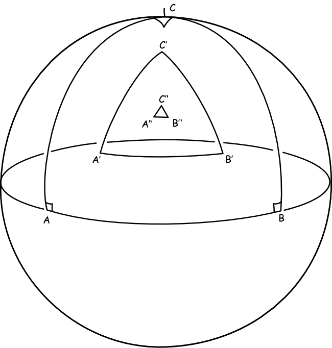 黎曼三角形图片