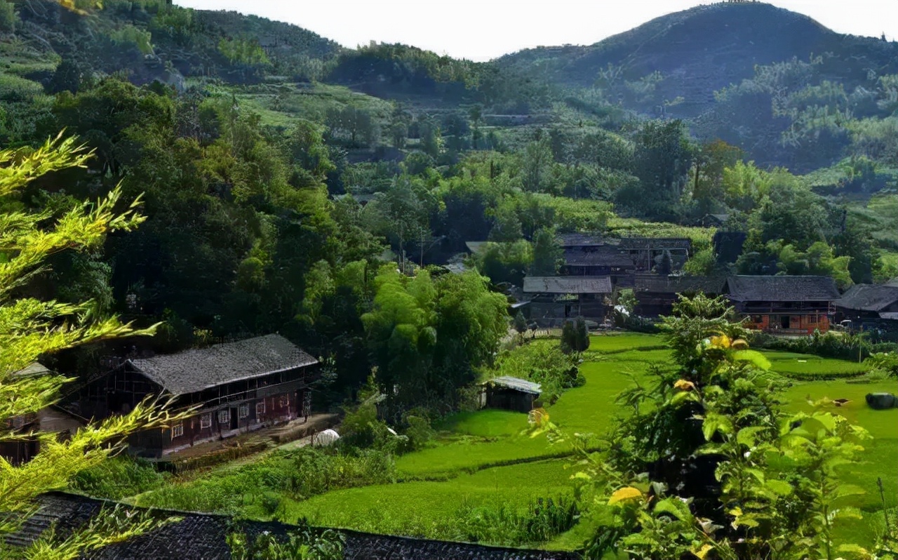 原生态的乡村风情图片