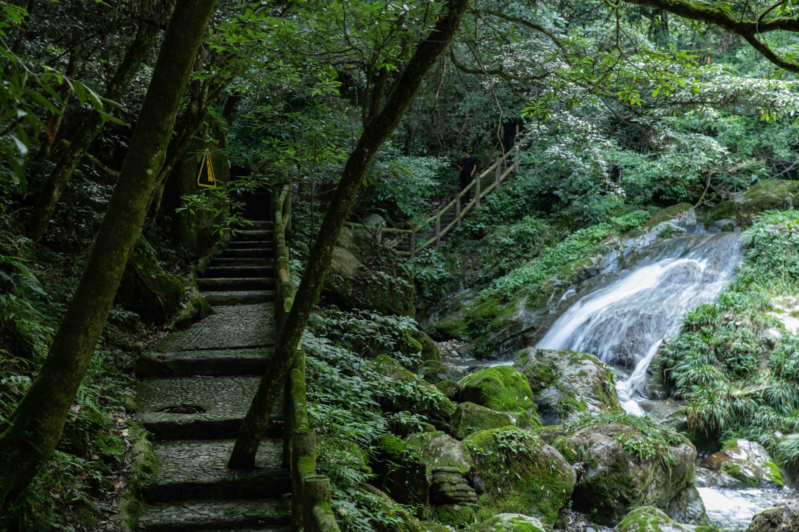 夏日避暑房县野人谷,峡谷清幽,飞瀑连连,秘境中的人间清凉