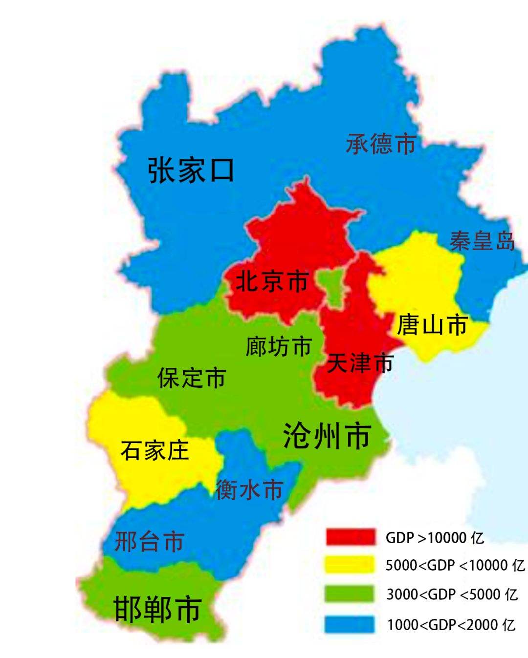唐山地理位置图片