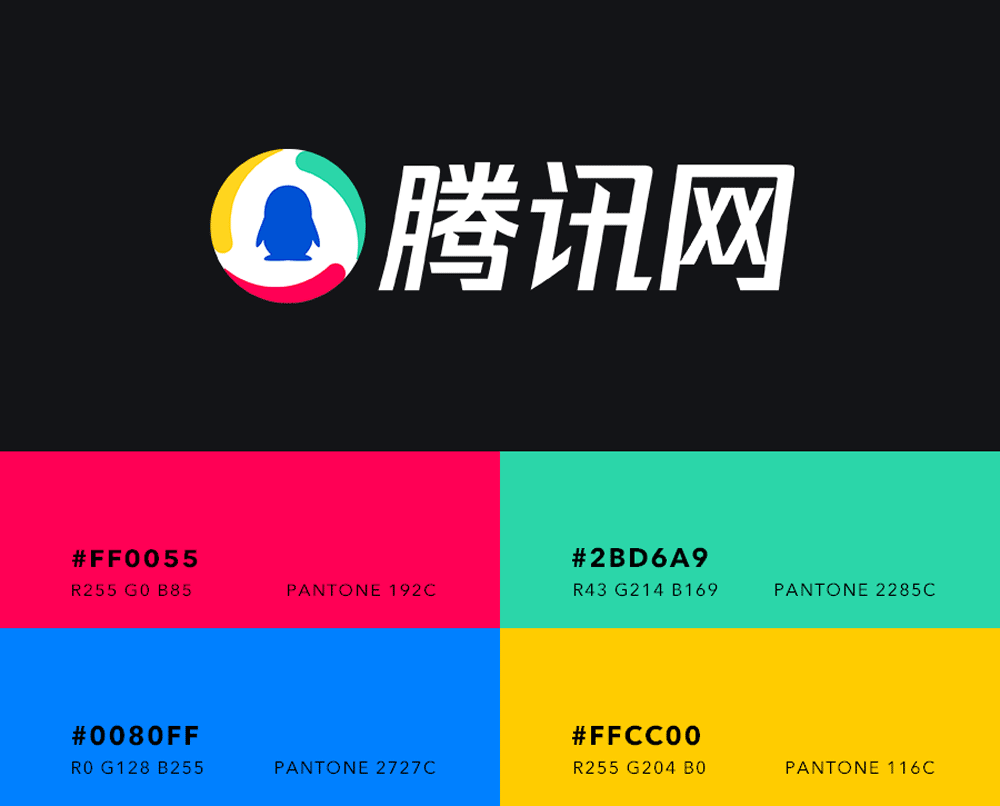 腾讯网更新logo十五年来变化最大的一次