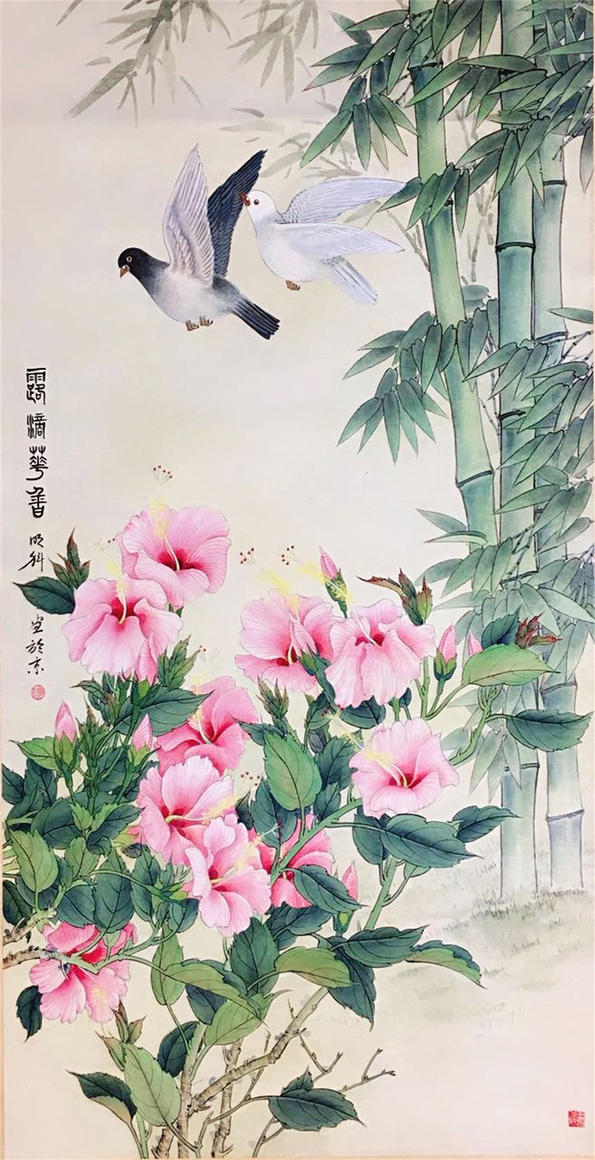 本市热点:著名画家王明科工笔画选辑