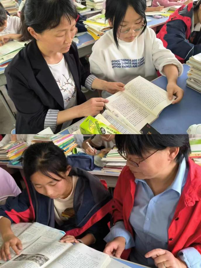 遂平石寨铺第二初级中学开展"与书为伴,做幸福读书人"主题活动