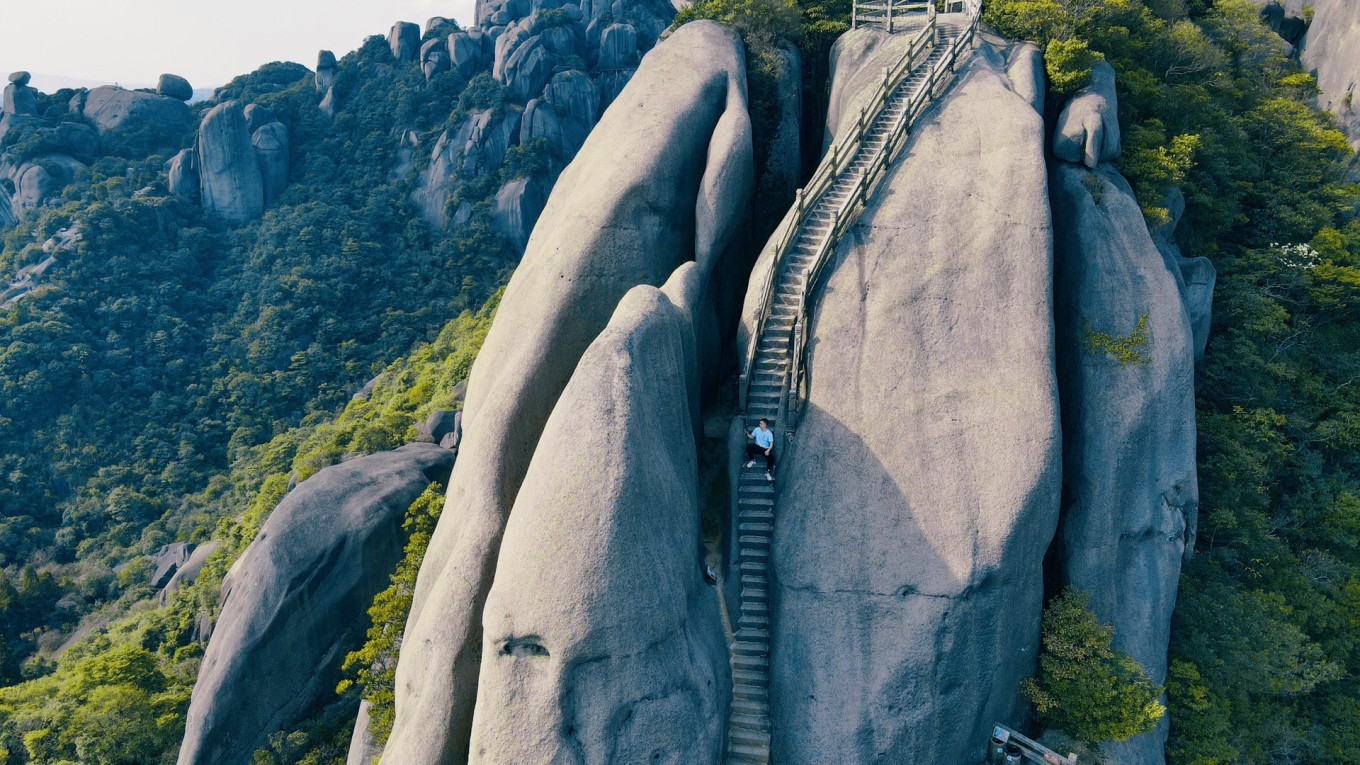 太姥山葫芦洞,探险洞中乐园