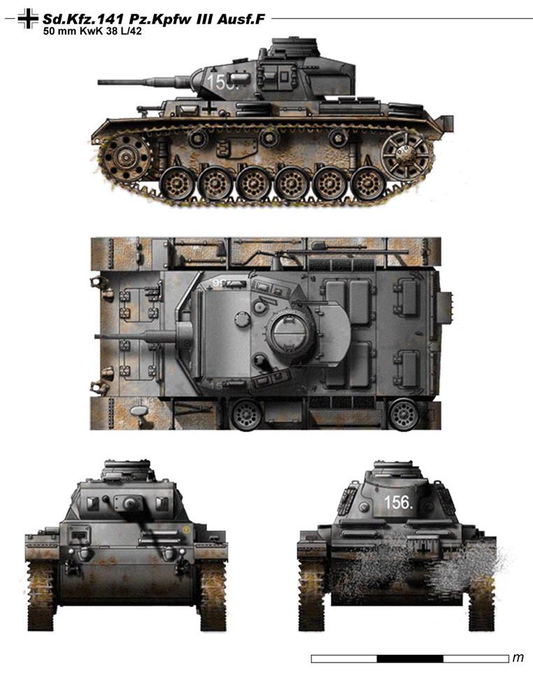 二战坦克图集——德国3号坦克系列及变形车
