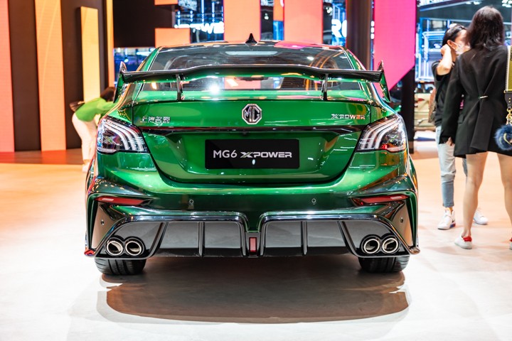 车展实拍名爵6 xpower