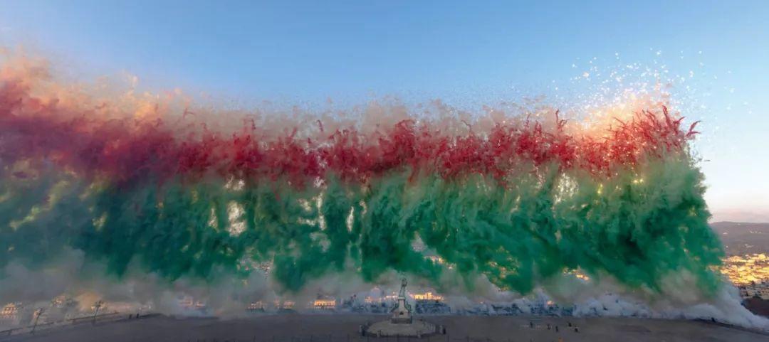 "焰火艺术家"蔡国强:"奥运脚步"刷爆网络,"天梯"梦圆家乡