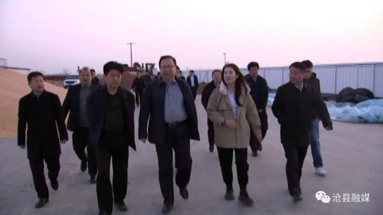 沧州市副市长薛青松到沧县兴济镇鑫翰种植专业合作社调研