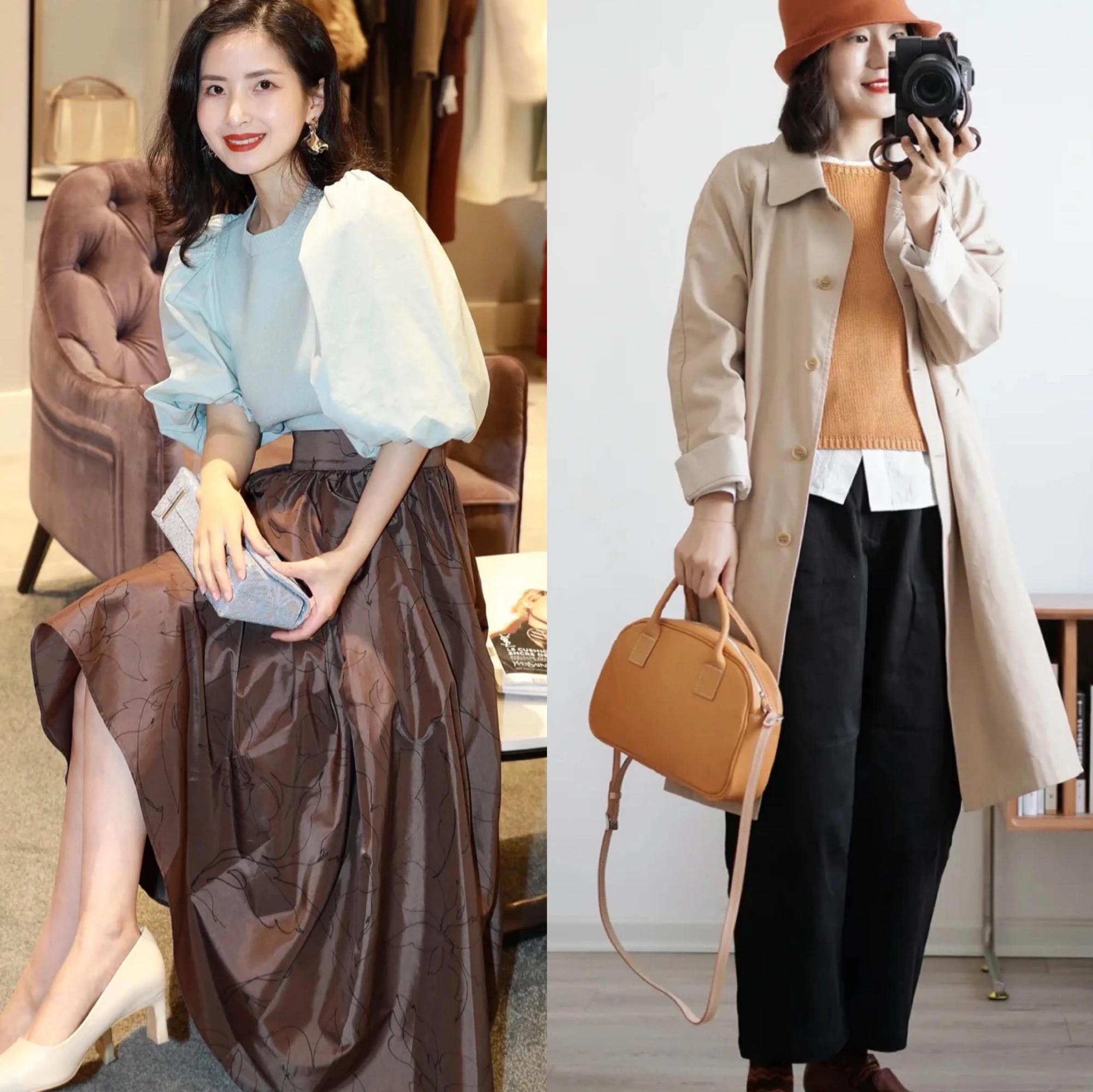 冬天衣服不必多!学学小姐姐日系穿搭,成熟优雅,冬天就该这么穿