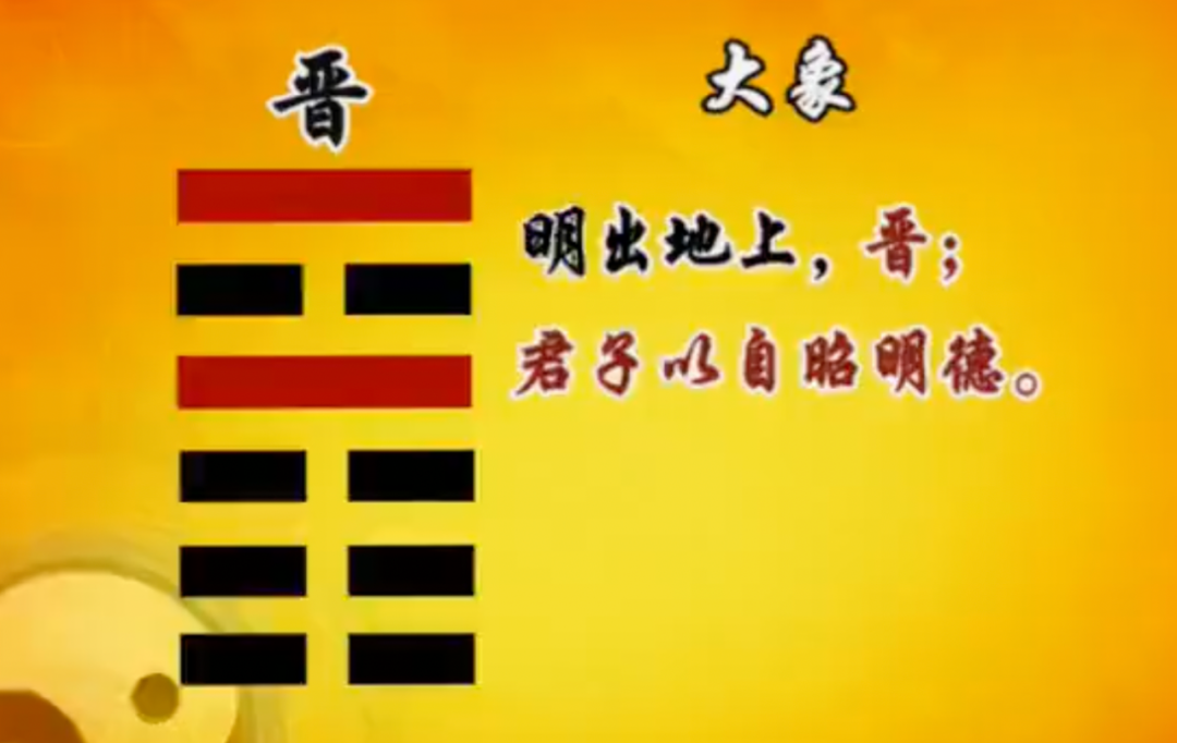 易经笔记《易经的智慧》第87集:晋卦(上)光明磊落