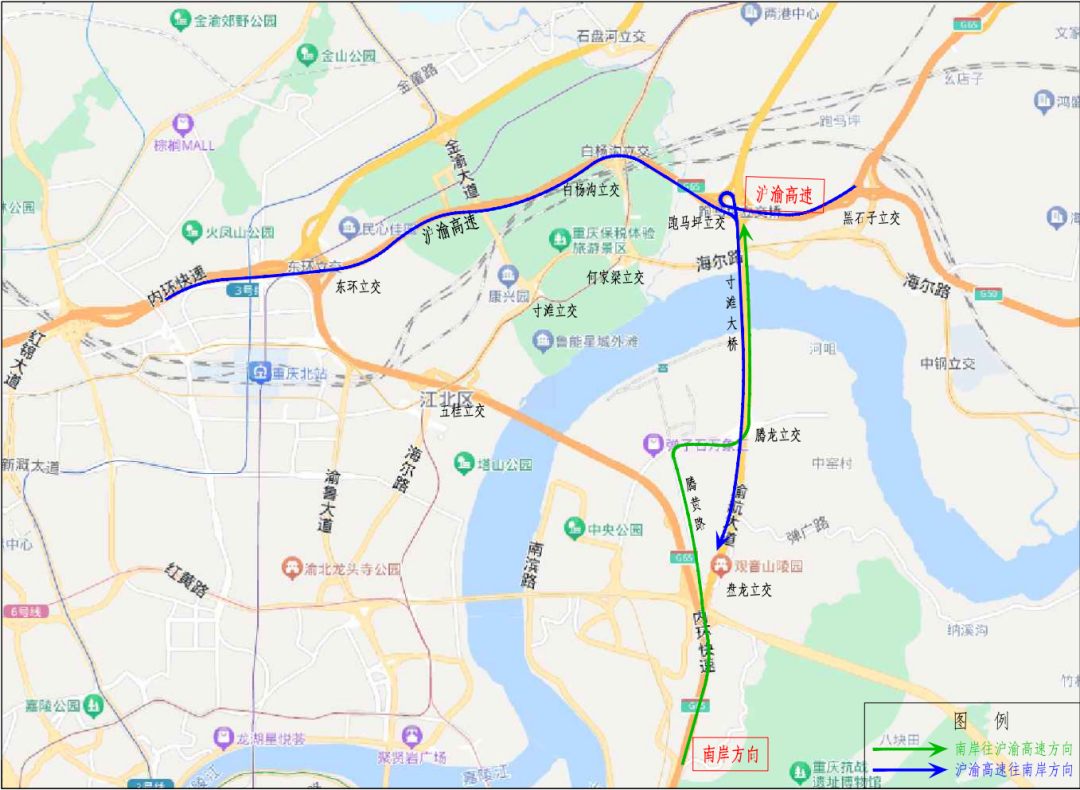 占道"大修"50天!内环盘龙立交64东环立交,请注意交通管制!