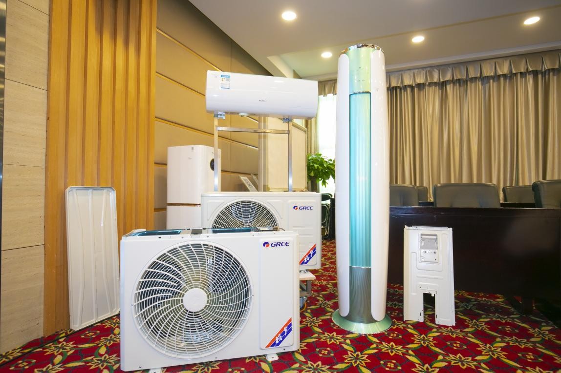 (图为搭载格力空气源热泵连续供热高效热气除霜技术的格力空调)