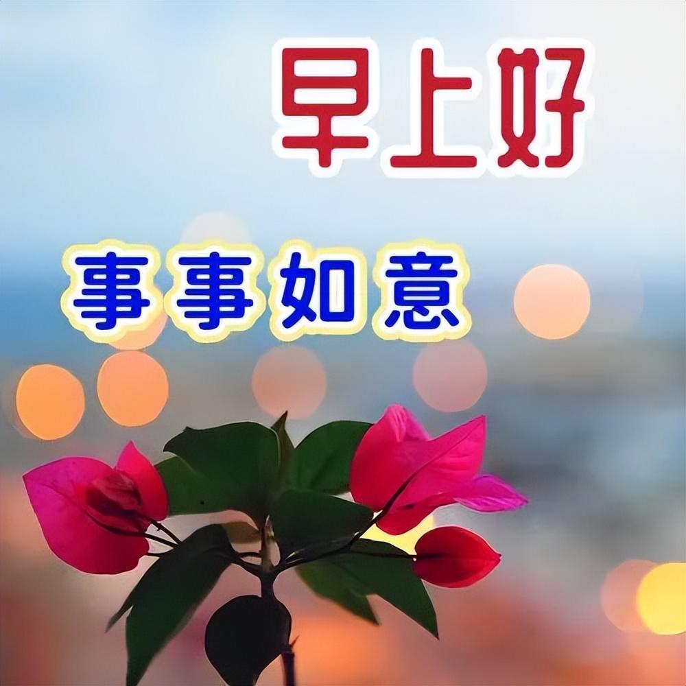 早上好问候语祝福短句