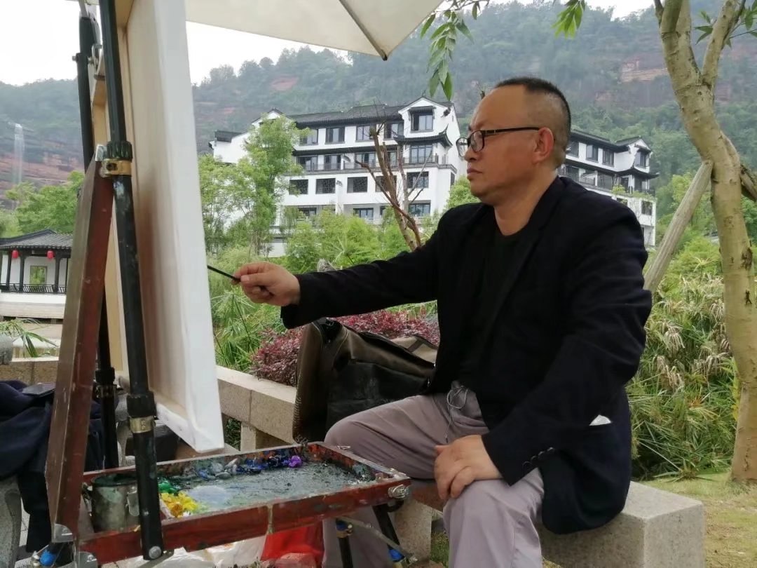 百度专访四川艺术家王道君美术作品鉴赏